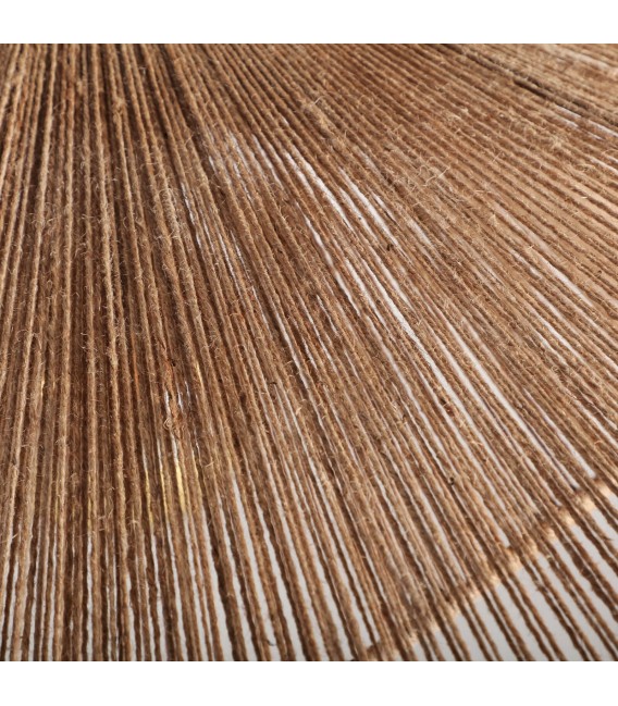 LAMPARA DE TECHO 102 Ø PAPUA YUTE NATURAL