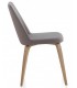 SILLA 44 X 59 MALGLA MADERA NATURAL TELA GRIS