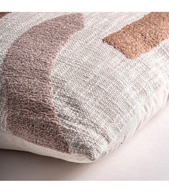 COJIN 45 X 45 ALIDA ALGODON Y POLIESTER DESENFUNDABLE