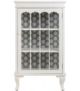 VITRINA 61 X 41 PLAPIL MADERA BLANCA