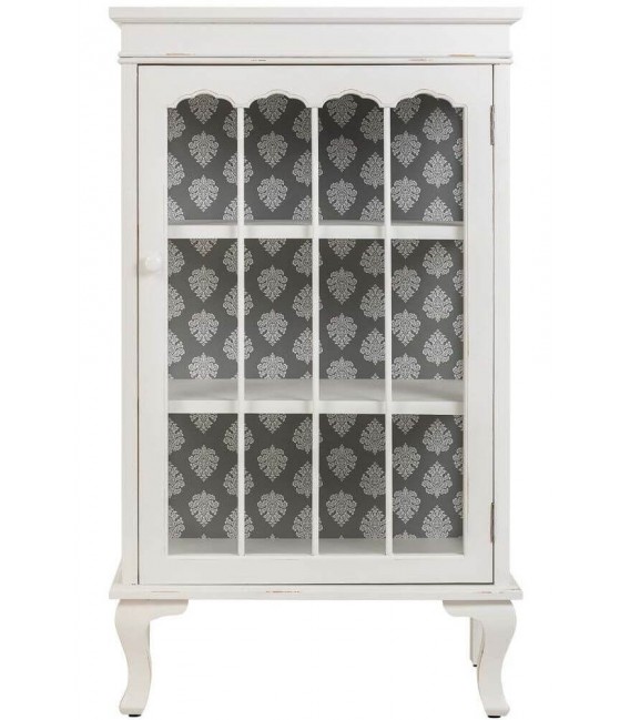 VITRINA 61 X 41 PLAPIL MADERA BLANCA