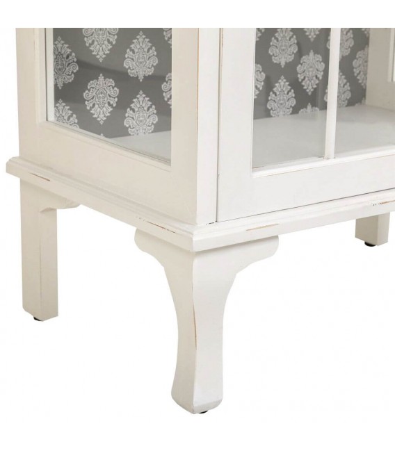 VITRINA 61 X 41 PLAPIL MADERA BLANCA