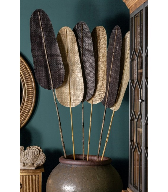 RAMAS DECORATIVAS 26 X 202 PAIPAI NATURAL Y NEGRO