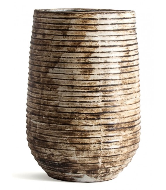 ANFORA 60 Ø ALEKSY TERRACOTA MARRON ENVEJECIDO EXTERIOR