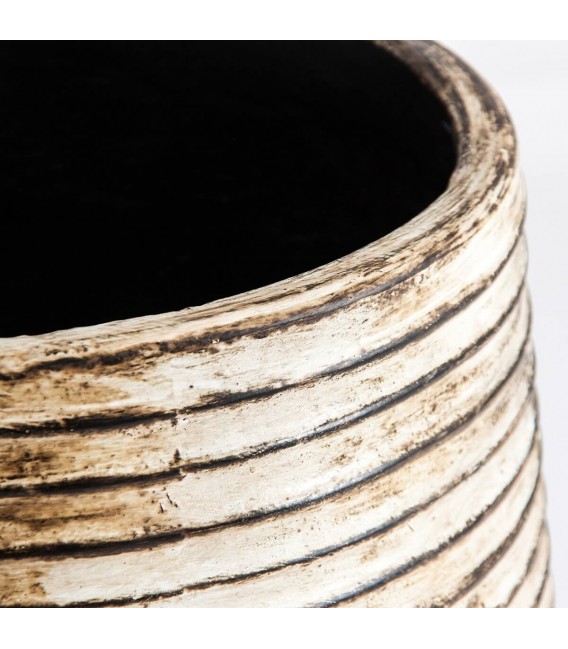 ANFORA 60 Ø ALEKSY TERRACOTA MARRON ENVEJECIDO EXTERIOR