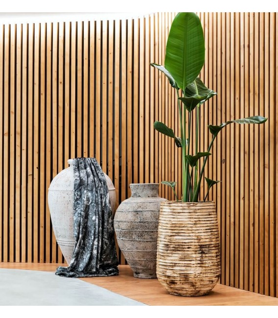 ANFORA 60 Ø ALEKSY TERRACOTA MARRON ENVEJECIDO EXTERIOR