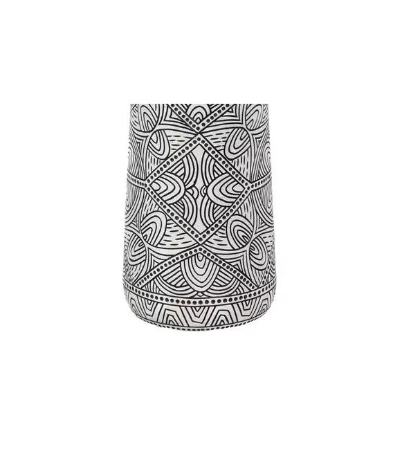 JARRON 20 ZULU POLIRESINA BLANCO Y NEGRO