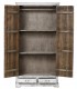 ARMARIO 110 X 40 PANTLAN MADERA PINO BLANCO ENVEJECIDO