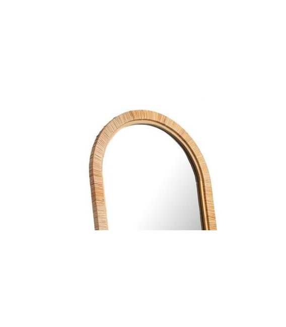ESPEJO VESTIDOR 47 X 151 PRABUL RATAN NATURAL