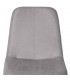 SILLA 45 X 55 LENTRIO TELA GRIS CLARO METAL IMITACION ROBLE