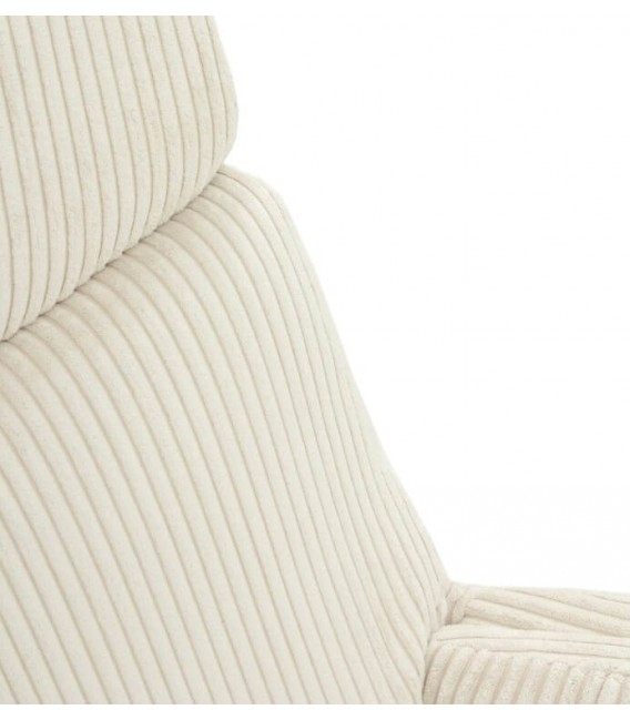 MECEDORA 67 X 97 BLEVET TEXTIL BLANCO MADERA NATURAL