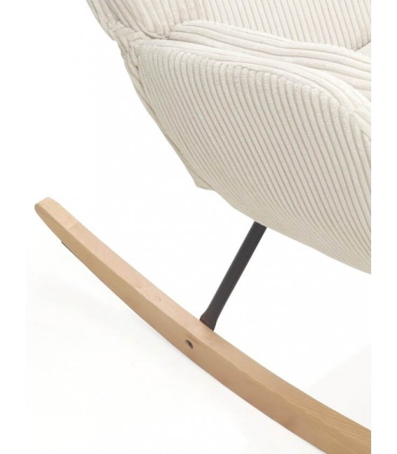 MECEDORA 67 X 97 BLEVET TEXTIL BLANCO MADERA NATURAL