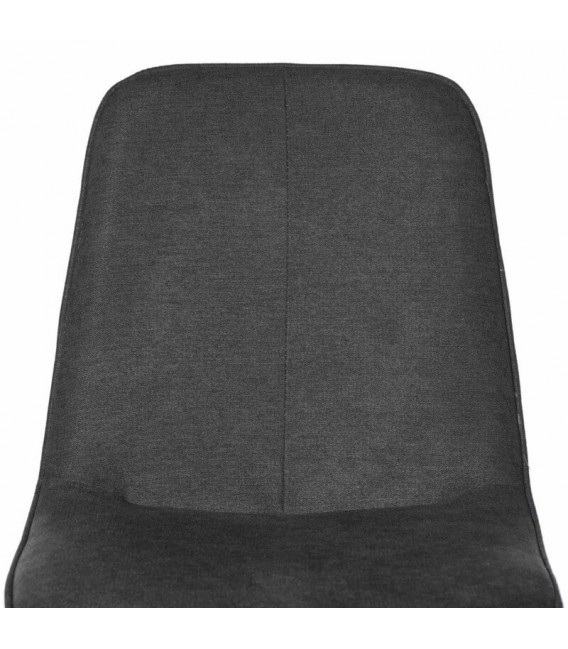 SILLA 45 X 55 LENTRIO TELA GRIS OSCURO METAL IMITACION ROBLE