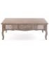 MESA DE CENTRO 110 X 60 LYRA MADERA NATURAL BLANQUEADA