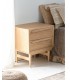 MESITA DE NOCHE 55 X 47 NYRY MADERA MINDI NATURAL