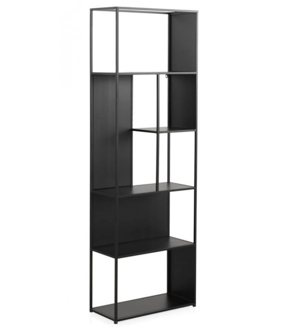 ESTANTERIA 60 X 28 VIRGAL METAL NEGRO