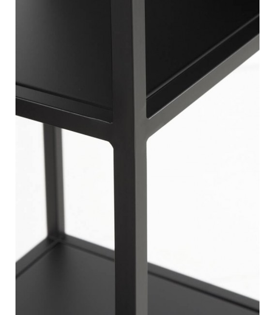 ESTANTERIA 60 X 28 VIRGAL METAL NEGRO