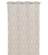 CORTINA 140 X 260 OVALOS TEJIDO BEIGE