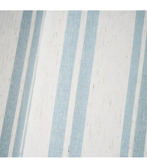 CORTINA 140 X 260 FADA TEJIDO CRUDO Y AZUL