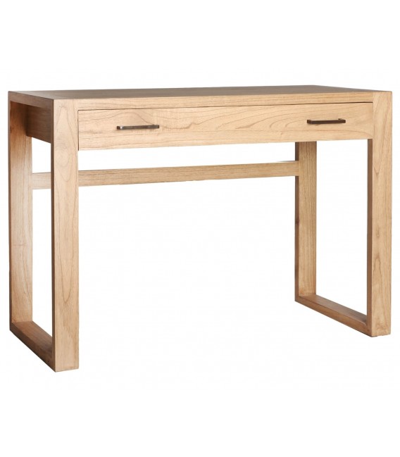 ESCRITORIO 110 X 50 NYRY MADERA MINDI NATURAL