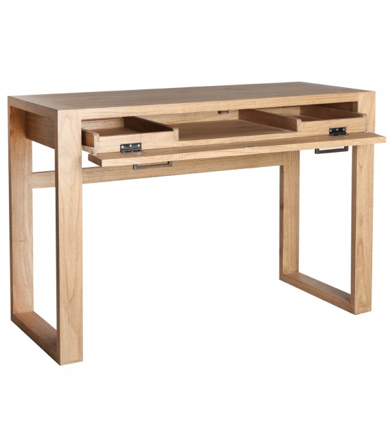 ESCRITORIO 110 X 50 NYRY MADERA MINDI NATURAL