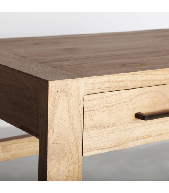 ESCRITORIO 110 X 50 NYRY MADERA MINDI NATURAL