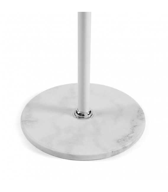 PERCHERO 35 Ø LOOM METAL BLANCO 7 COLGADORES