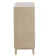 COMODA 80 X 40 BASTIAN MADERA NATURAL METAL DORADO