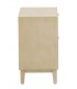 MESITA DE NOCHE 48 X 34 BASTIAN MADERA NATURAL METAL DORADO
