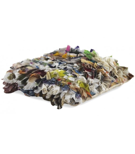 COJIN 45 X 45 PATCH ARTESANAL RETALES MULTICOLOR