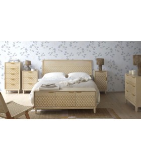 CABECERO 110 X 60 BASTIAN MADERA NATURAL LABRADA