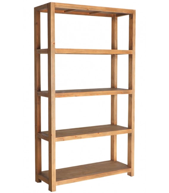 LIBRERIA 115 X 41 UDINE MADERA OLMO RECICLADO NATURAL