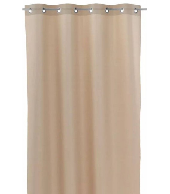 CORTINA BARRA 140 X 260 MAGIC LONETA TEÑIDA BEIGE