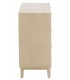 COMODA 85 X 35 BASTIAN MADERA NATURAL METAL DORADO