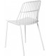 SILLA 46 X 66 RAMPLIO METAL Y POLIPROPILENO COLOR BLANCO