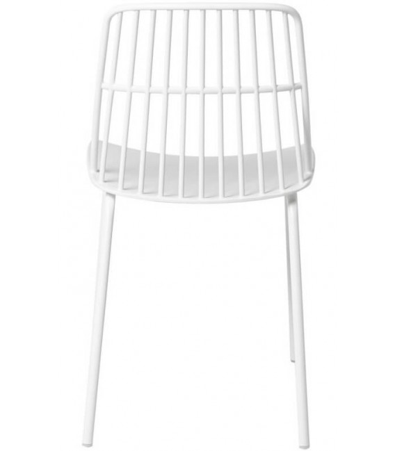 SILLA 46 X 66 RAMPLIO METAL Y POLIPROPILENO COLOR BLANCO