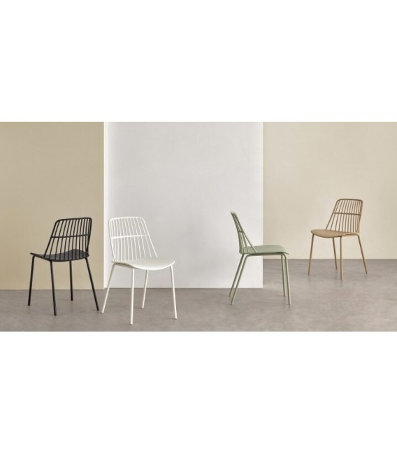 SILLA 46 X 66 RAMPLIO METAL Y POLIPROPILENO COLOR BLANCO