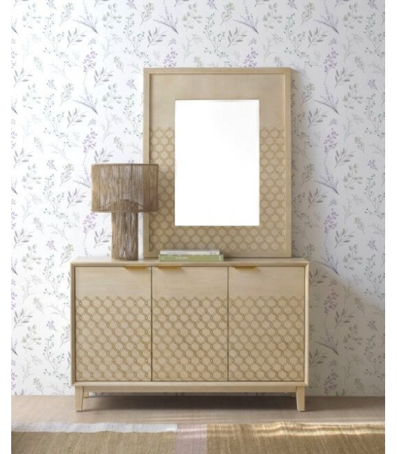 ESPEJO 78 X 101 BASTIAN MADERA NATURAL LABRADA