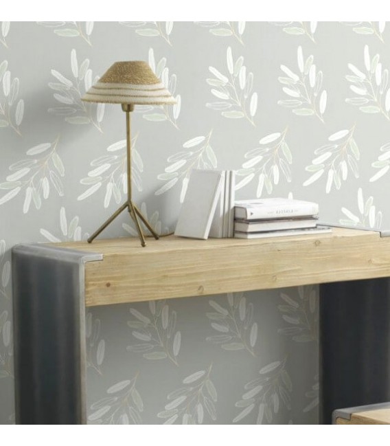 LAMPARA DE SOBREMESA 30 Ø TRITANMETAL DORADO FIBRA NATURAL TRENZADA