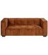 SOFA 3 PLAZAS 218 X 106 SIBARIS COLOR TEJA