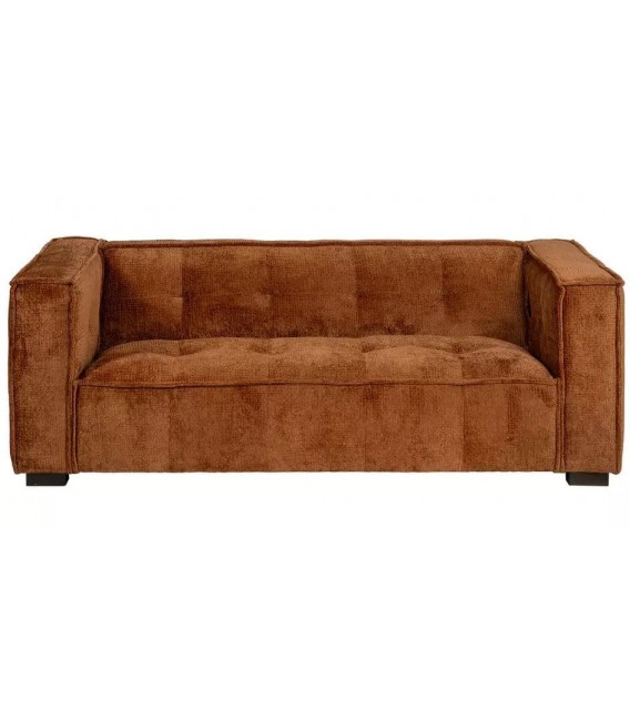 SOFA 3 PLAZAS 218 X 106 SIBARIS COLOR TEJA