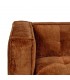 SOFA 3 PLAZAS 218 X 106 SIBARIS COLOR TEJA