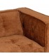 SOFA 3 PLAZAS 218 X 106 SIBARIS COLOR TEJA
