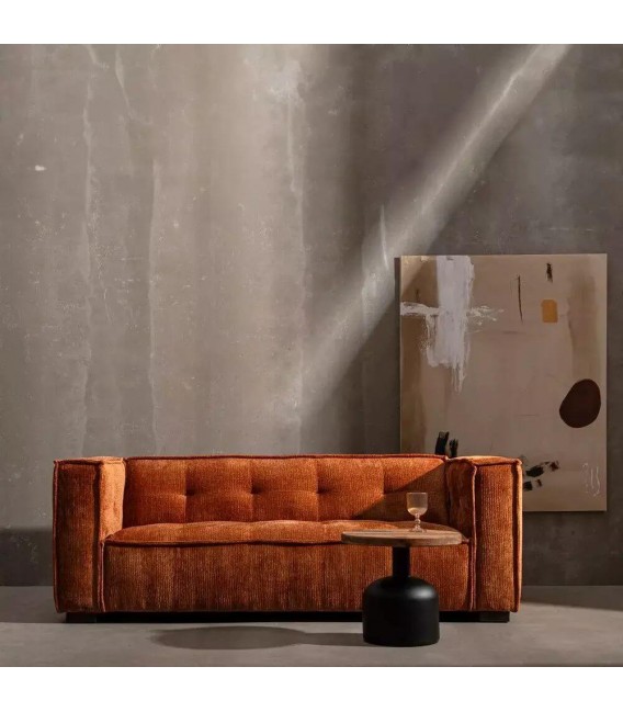 SOFA 3 PLAZAS 218 X 106 SIBARIS COLOR TEJA