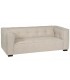 SOFA 3 PLAZAS 218 X 106 SIBARIS COLOR BLANCO ROTO