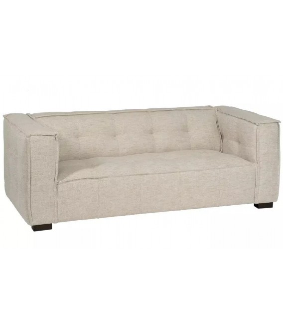 SOFA 3 PLAZAS 218 X 106 SIBARIS COLOR BLANCO ROTO
