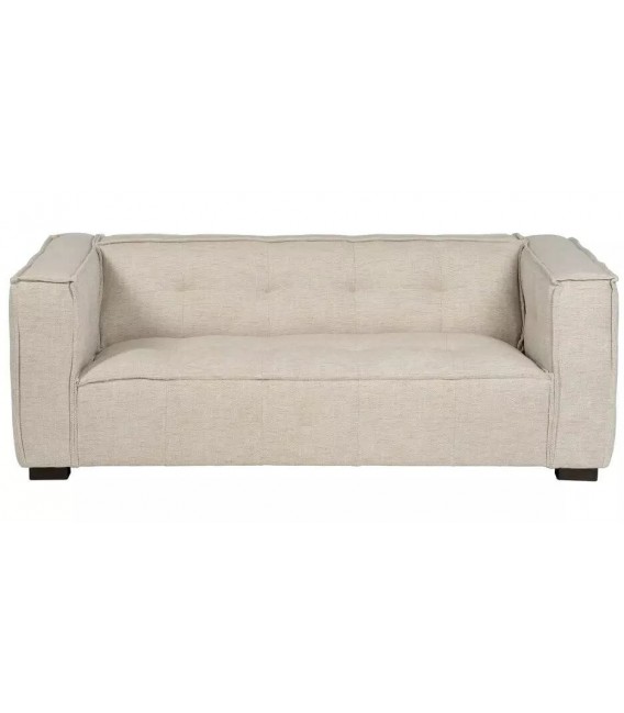 SOFA 3 PLAZAS 218 X 106 SIBARIS COLOR BLANCO ROTO