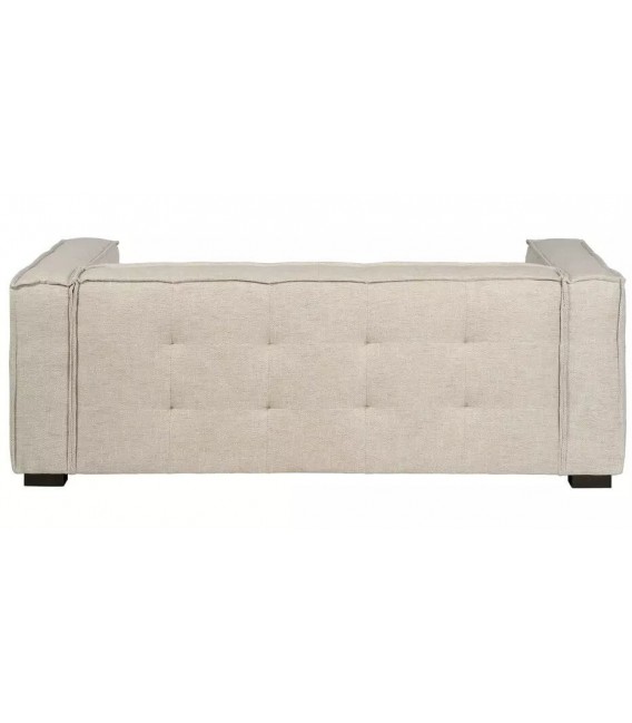 SOFA 3 PLAZAS 218 X 106 SIBARIS COLOR BLANCO ROTO