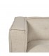SOFA 3 PLAZAS 218 X 106 SIBARIS COLOR BLANCO ROTO
