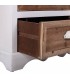 APARADOR 90 X 35 PRUNTEO MADERA NATURAL Y BLANCA